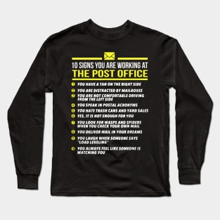 The Post Office - Postal Worker Long Sleeve T-Shirt